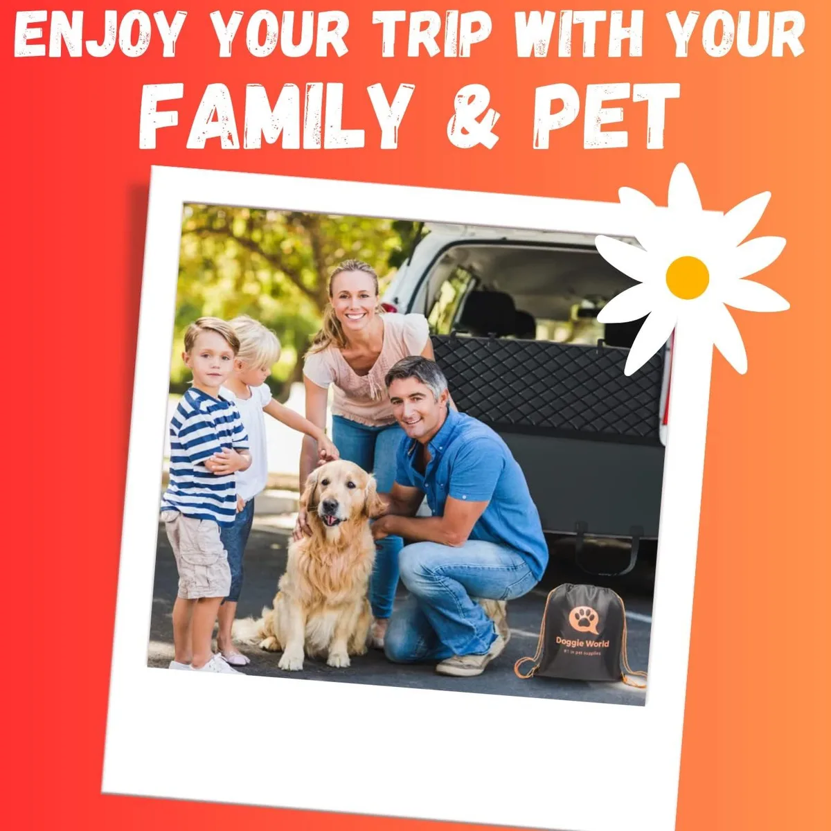 dog car seat cover: road trips with the family dog