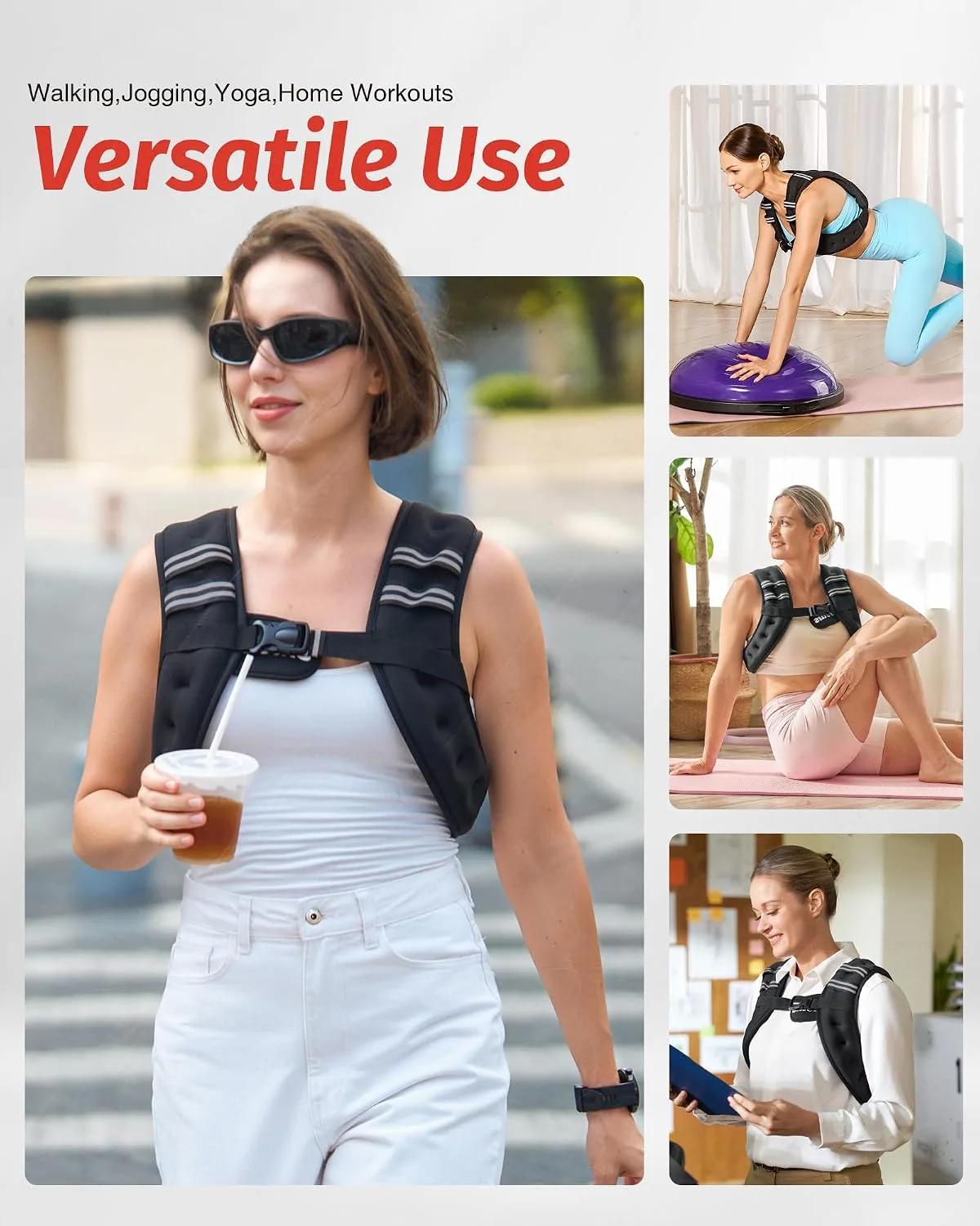 versatile uses of the weighted vest