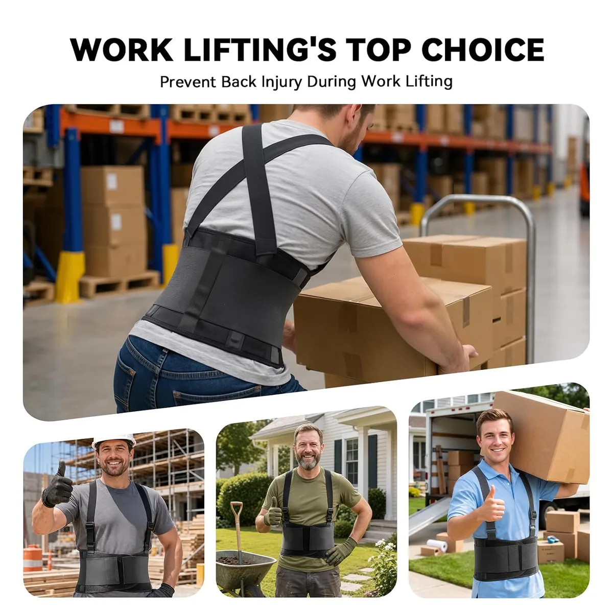 work back brace for heavy lifting at work