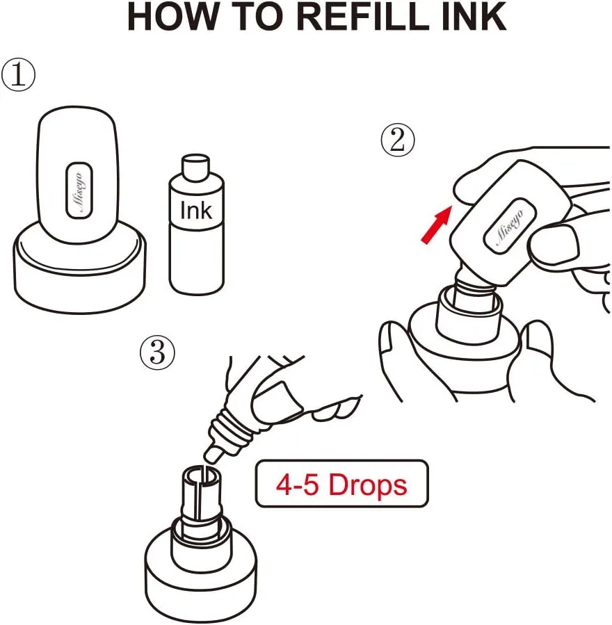 how to refill the teacher smiley face stamp