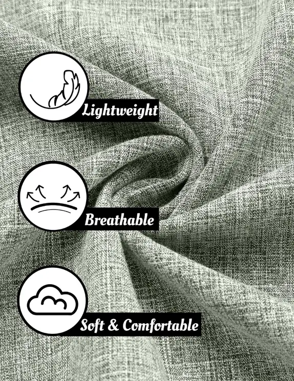 lightweight breathable linen fabric