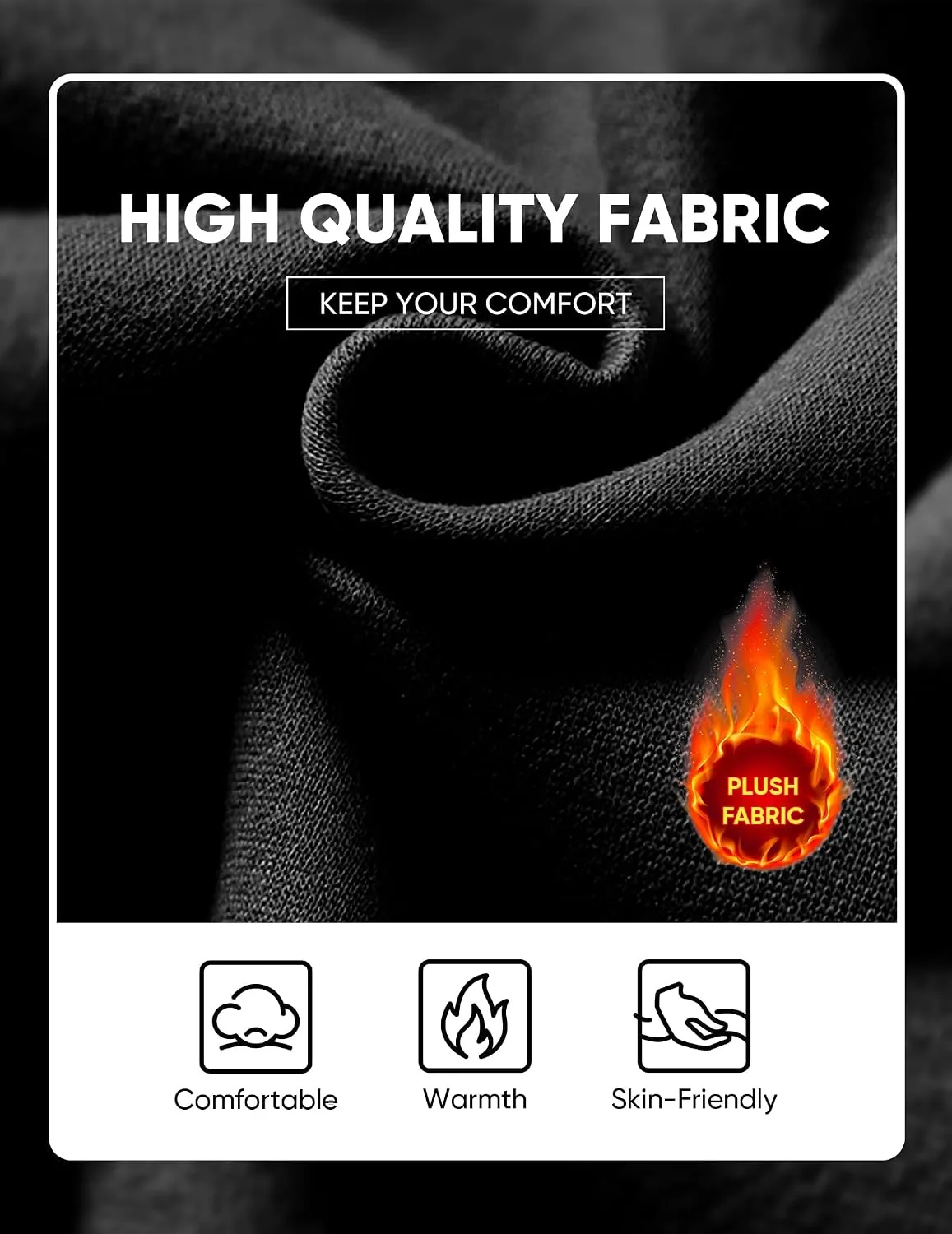 soft fleece fabric inside the hoodie