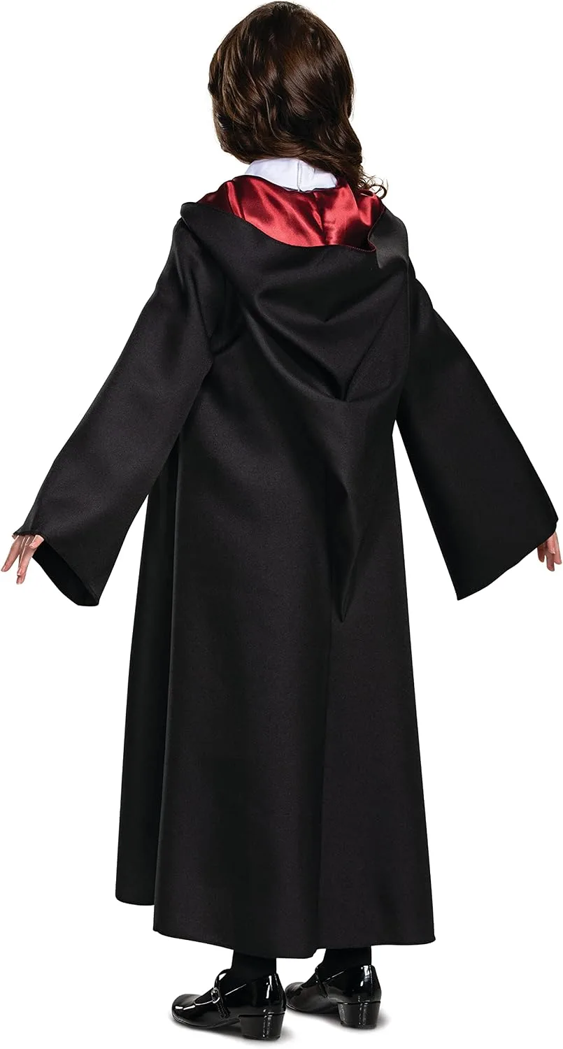 back of the kids wizard school costume robe