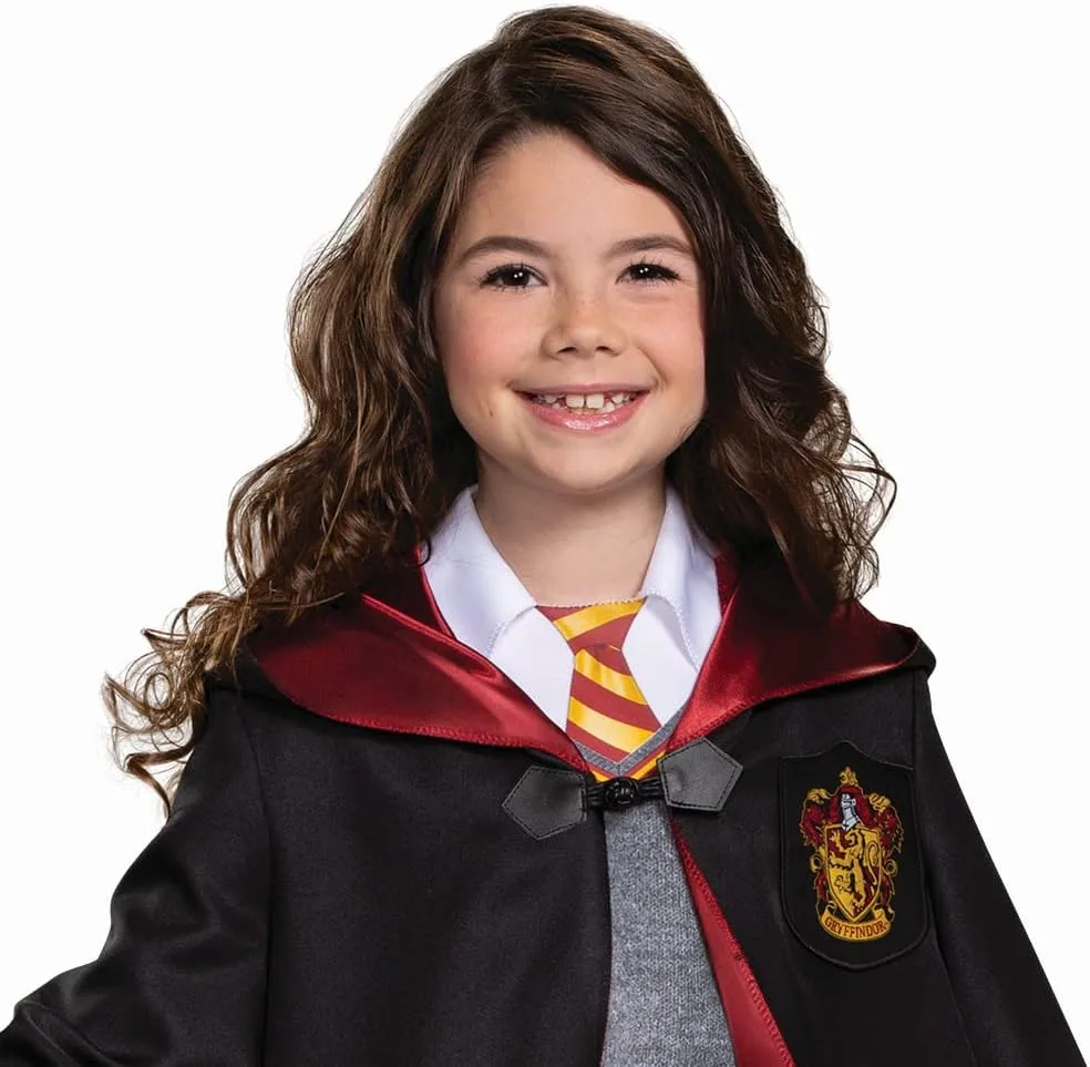 collar and tie of the kids wizard school costume