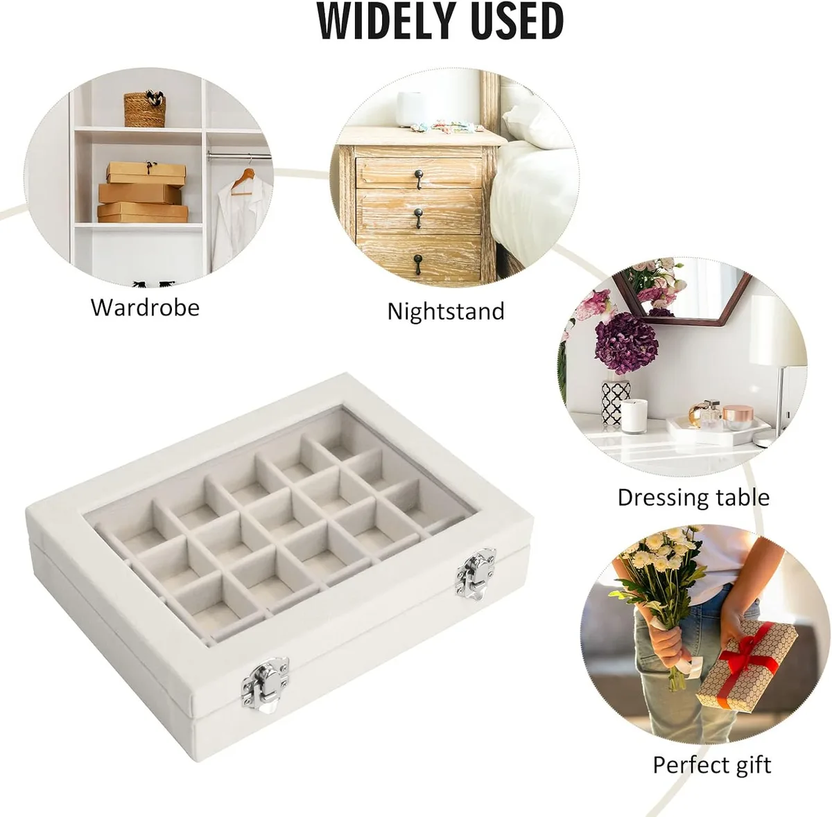uses of the velvet jewelry box