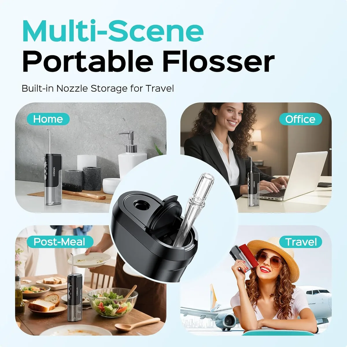mini water flosser for home and travel